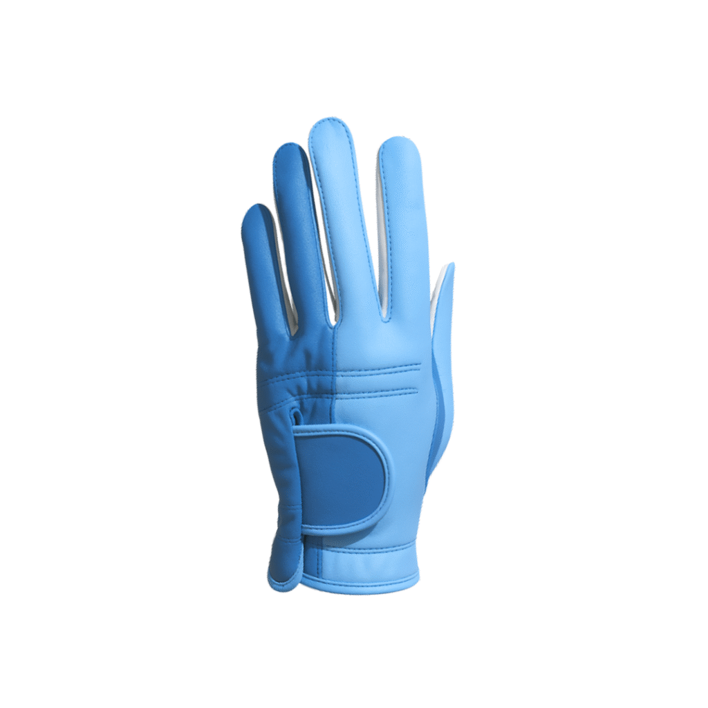 SCS Custom Elite Golf Glove - Multi-Shade Blue Two-Tone