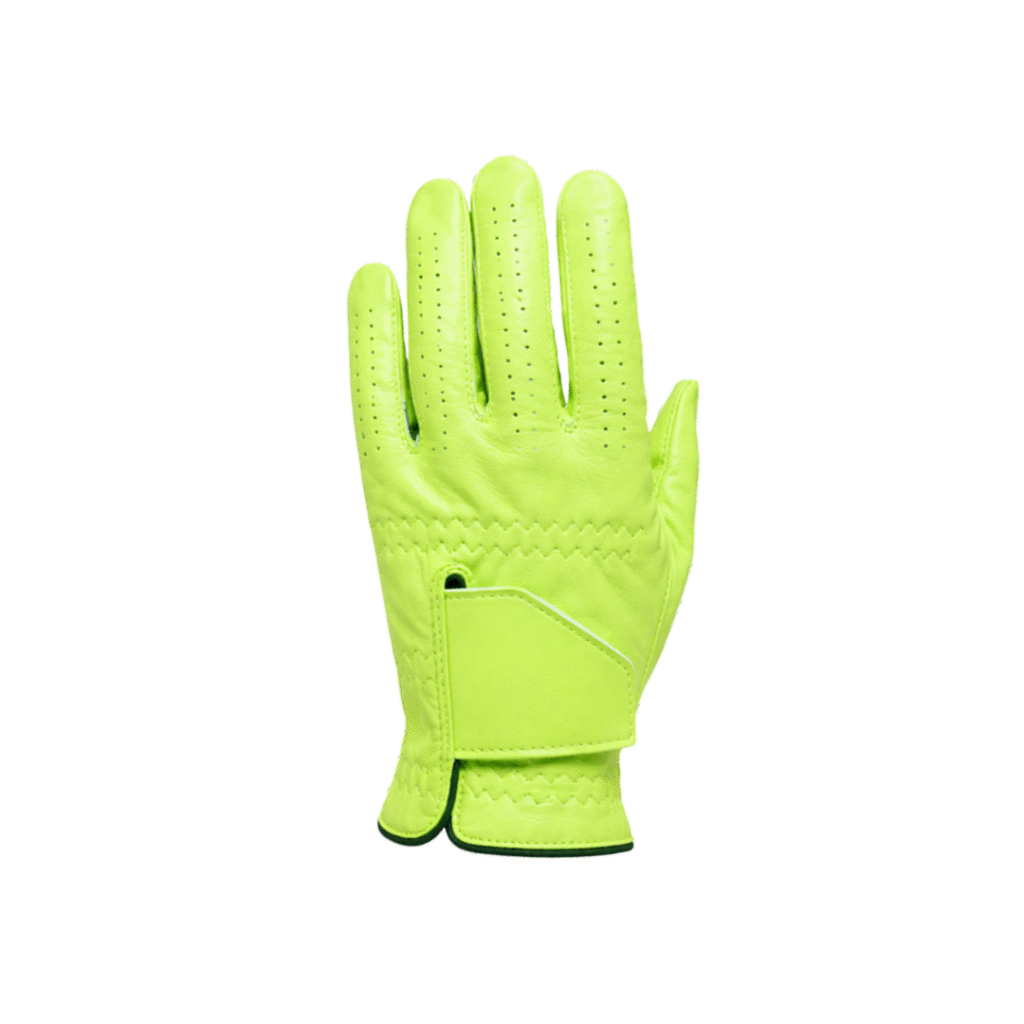 SCS Custom Elite Golf Glove - Neon Green