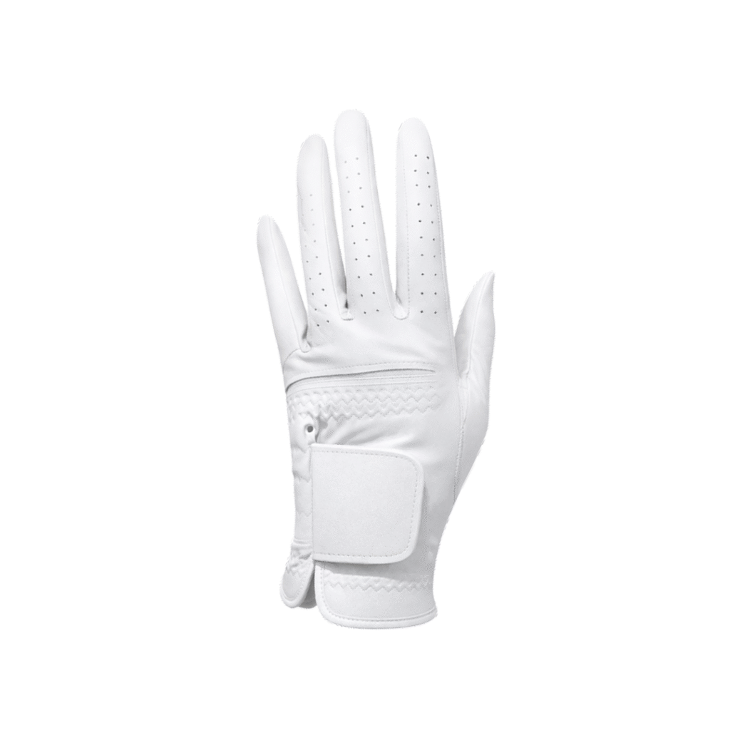 SCS Custom Elite Golf Glove - White
