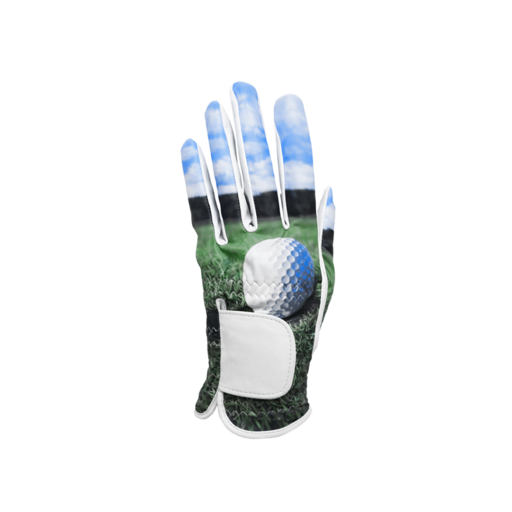 SCS Custom Elite Golf Glove - Golf Course Landscape Print