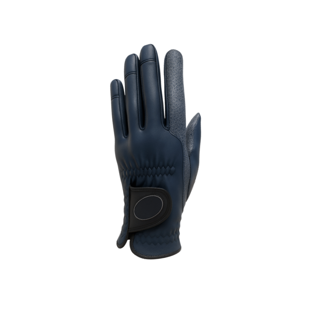 SCS Custom Elite Golf Glove - Dark Navy Textured Accent